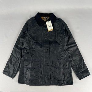 Barbour Women's Beadnell Wax Jacket Navy